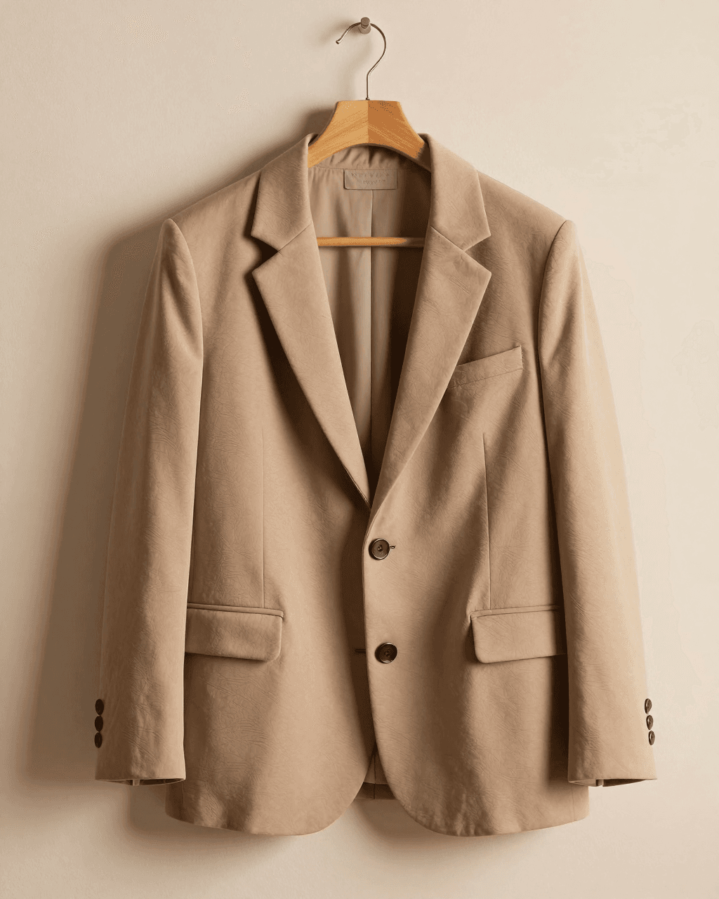 Blazer oversize de sarga — Marlow
